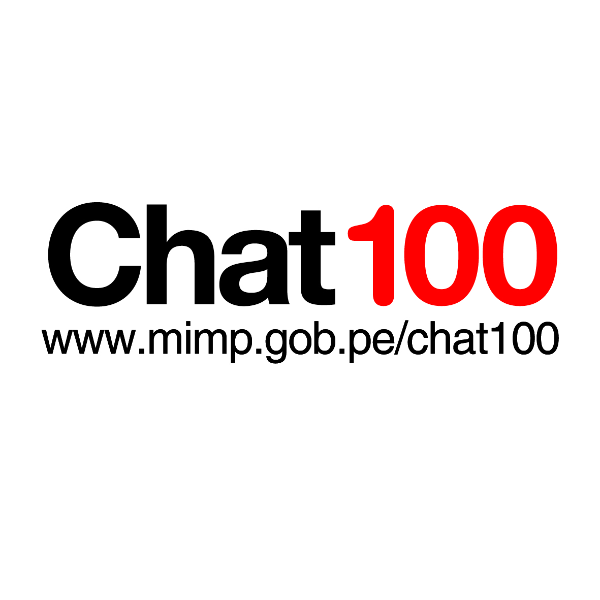 Logo chat 100 2019 01